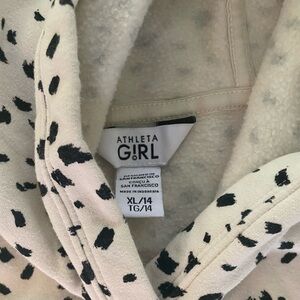 Athleta Girl Polka Dot Hoodie